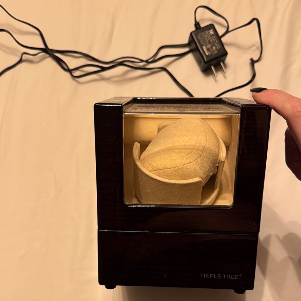 Triple Tree Single Watch Winder Cherry